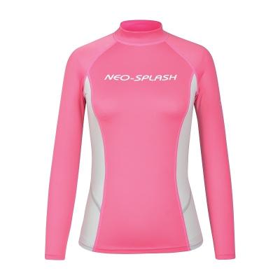 China ODM/OEM Rashguard Long Sleeve Women Water Sports Custom Compression T-shirt Anti-UV Rash Guard Fitness Wear for sale