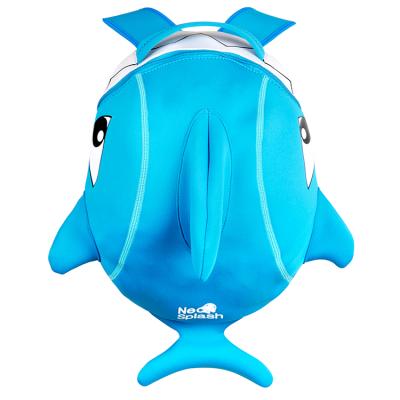 China Wholesale Cute Shark Plush Kids Neoprene Backpacks Large Size Waterproof Neoprene Best Price for sale