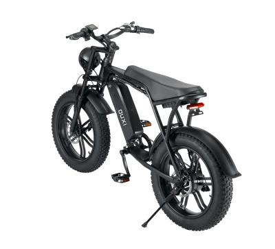 China Steel in fat bike 750w electric tire bicycle beach cruising current e-bike all terrain ebike off-road bicycle for sale