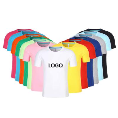 China Breathable Custom 100% Cotton Short Sleeve Plain Group Fitness Activity Print White T-Shirt for sale