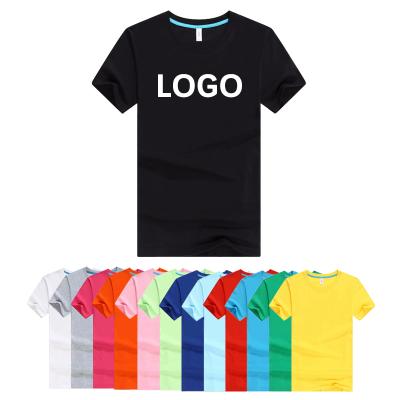 China Breathable Custom Printing Sublimation Short Sleeve Blank T-shirts Plain Unisex 100% Cotton for sale