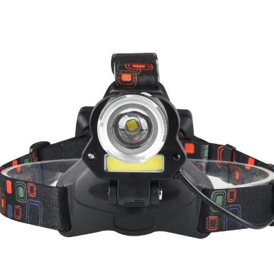 China Aluminum Led Headlamp Camping Headlight T6 Sensor Front Lamp Motion Rechargeable Head Light for sale