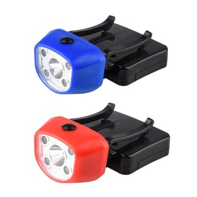 China Sensor Camping Light Induction Led Headlight Camping LED Rotatable Hat Head Lamp Fishing Clip On Light for sale