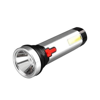 China High Power Rechargeable Flashlight Outdoor Camping Emergency LED Military Flashlight for sale