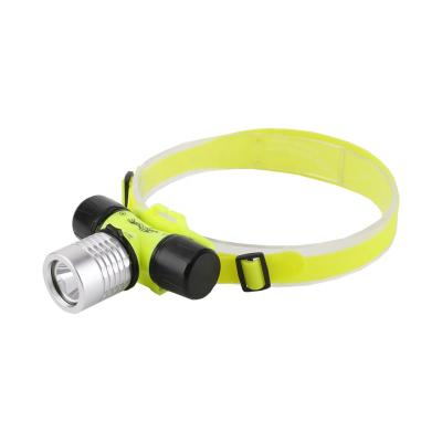 China High Quality Dive Diving Headlamp With Instant Light Safety Mini Portable Adjustable Headlight for sale