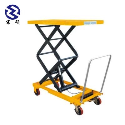 China Easy Operation Safety Convenience 1000kg Foot Pump Manual Hydraulic Scissor Lift Table en venta