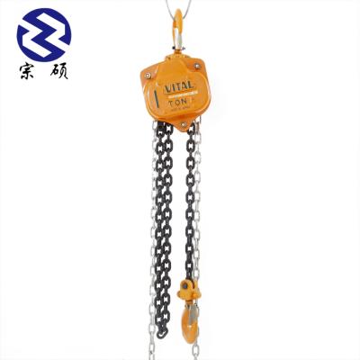 中国 Construction Site Pusher 3 Ton VITAL Japan Manual Chain Hoist Chain Block Pulley Block 販売のため