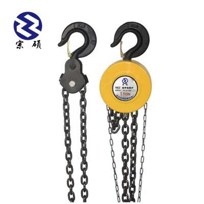 China Building Material Shops HS Type Chain Block Chain Lever Pulley Manual Hoist for sale