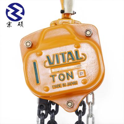 China Construction Site Lifter 5 Ton 3 Ton 1 Ton 2 10 Ton Vital Type Chain Block Hoist For Lifting for sale