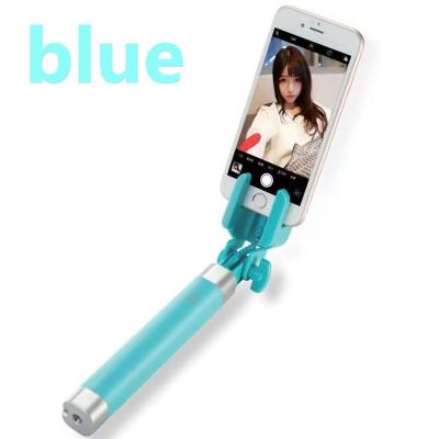 China Mini Mirror Aluminum Alloy Mobile Phone Timer Selfie Stick Wireless Timer Selfie Stick for sale