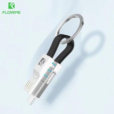 China Mobile phone three in one main string data cable 2A is suitable for type-c micro mobile phone lightning charging cable for sale