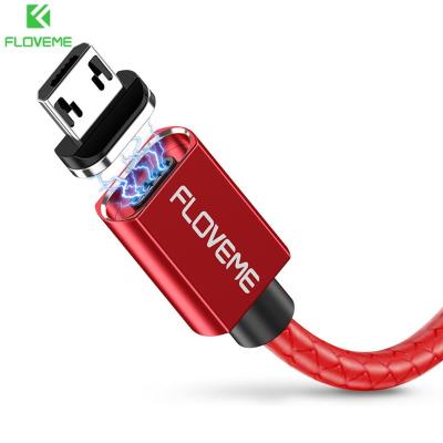 China Mobile Phone Magnetic Data Cable Fits iPhone XS Max Luminous Fast Charging 3A Cable for sale