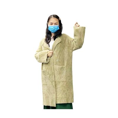 China best selling Anti-wrinkle and the most fashionable winter cardigan jacket cardigan warm women clothes for sale