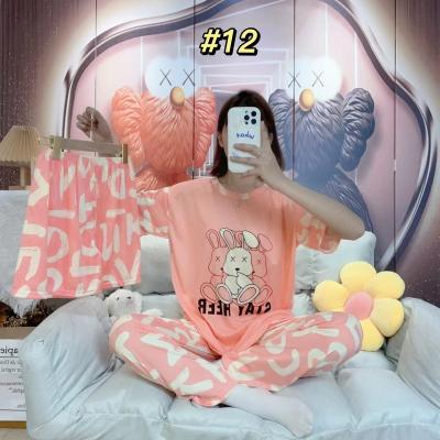 China 2023 Custom Cartoon Character QUICK DRY Cute Pajamas Pajamas For Women Set for sale