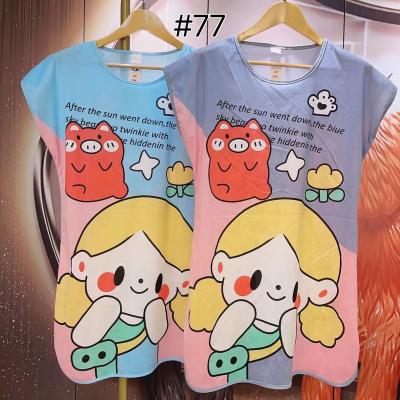 China Factory direct sales QUICK DRY nightgown spring warm comfortable summer for sale