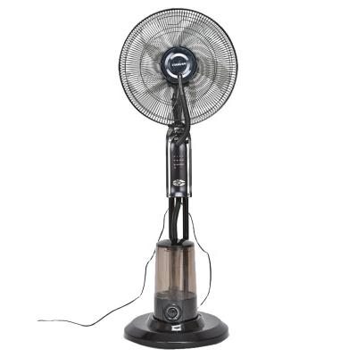 China Hotel New Arrival 3.2L Water Tank Capacity 75W Fog Pedestal Mist Fan for sale