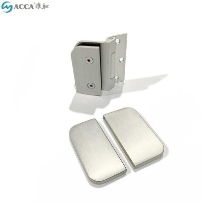 China Good Quality Hardware Partition Door Aluminium Sliding Glass Hinge Frameless Glass Door Hinge zu verkaufen