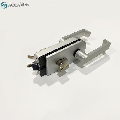 China Factory Wholesale Aluminum Sliding Hardware Door Lock Swing Glass Office Lock for sale