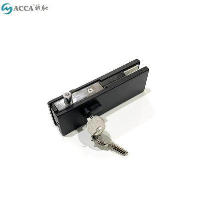 China Manufacturing Frameless Glass Door Hardware Patch Fitting Lock Patch en venta