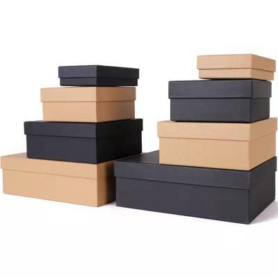 China Wholesale custom eco-friendly logo brown shoes box eco-friendly paper shoes box for sale