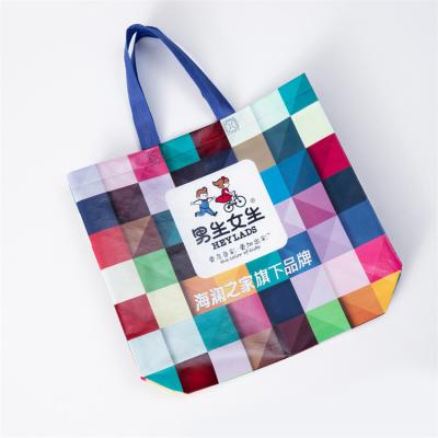 China Wholesale Price Handmade Shop Bag Non Woven Fabric Recyclable Tote Bags With Your Own Logos for sale