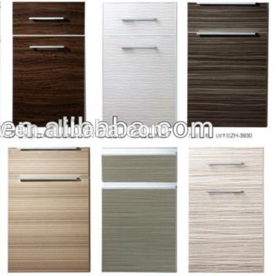 China Modern PVC Vacuum Formed Kitchen Doors for sale