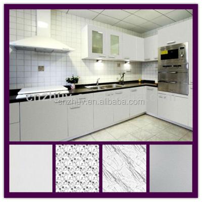 China Modern Matte Or High Gloss Surface PVC Vacuum Shaped Kitchen Doors for sale