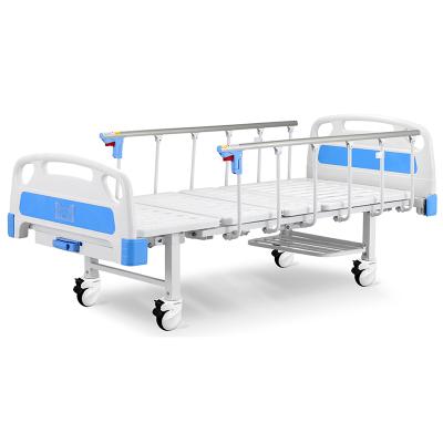 China Folder 75Â ° Â ± 10Â ° ORP-BM10 cheap price 1 function medical Icu manual hospital bed for patient for sale