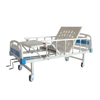 China Backrest Adjustment ORP-BM26 Factory Supplier Hospital Bed For Crank Function 2 Bed Patient Manual Patient Bed for sale