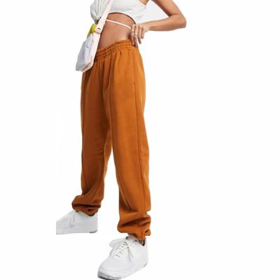 China High Quality Custom Made Anti-wrinkle Women Sweatpants Black Sports Joggers For Women Oversized High Waisted Joggers for sale