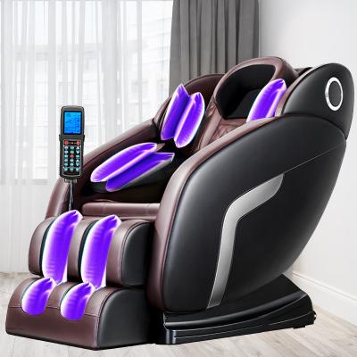 China OEM wholesale high quality cheap leercon full body weightless weightless use massage reclining chair with foot massager for sale