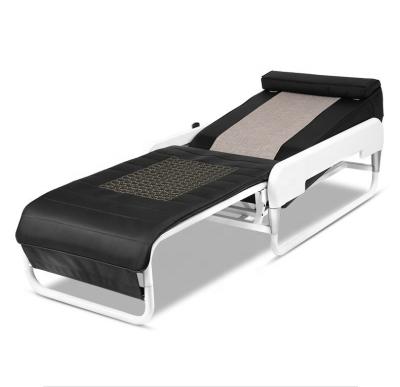 China Leercon China Manufacture Jade Roller Back Pain Full Body Comfortable Modern Electric Foldable Spa Thai Massage Tables and Beds for sale