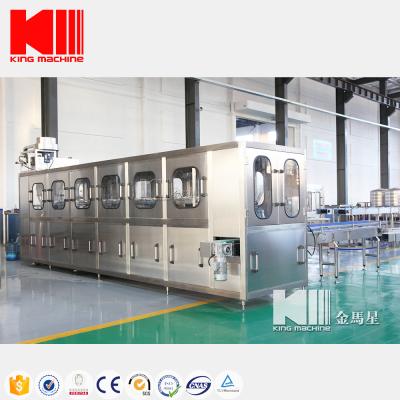 China Autocontrol King Machine Automatic Wholesales 5 Gallon Pure PET Bottle Mineral Water Filling Machine for sale