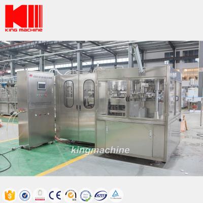 China Beverage King Machine 2 in 1 carbonated drinks can filling machine for sale