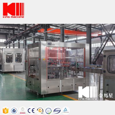 China Mineral Hot Melt Glue Label Beverage 15000BPH Water Bottle OPP Labeling Machine for sale