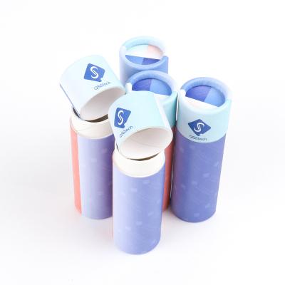 China Eco-Friendly Amazon Biodegradable Hot Sale Food Grade Lip Balm Wrapping Paper Tea Lift Up Paper Tube for sale