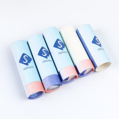 China Long Lasting Biodegradable Empty Deodorant Perfume Tube Sweat Stick Container 7g 15g 25g 60g 75g Lip Balm / Lip Gloss Lift Paper Tubes for sale