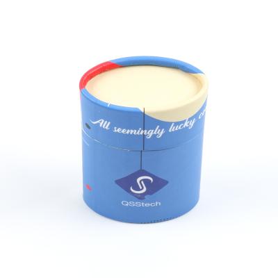 China 10g~100g Free-Plastic Combination Solid Cylinder Cardboard Lift Up Containers Biodegradable Cosmetic Sunscreen Deodorant Packaging Tubes for sale