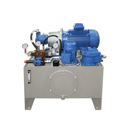 China Hydraulic Control Cylinders Power RAM Unit 220v Electric Power Unit Pack High Pressure Hydraulic Station for sale