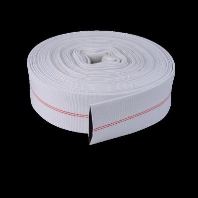 China For fire fightting / factory water discharge direct sale 2 inch 10-13 bar work pressure synthetic rubber lined fire hose for sale