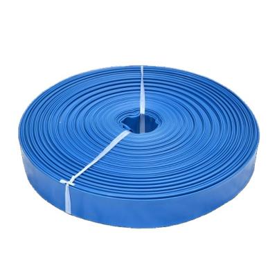 China PVC Water Pump PVC Lay Flat Hose Spool With Cam Lock Quick Coupling for sale