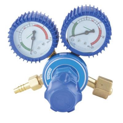 China Certificate Medical Oxygen Cylinder Regulator For Welding Kit And Equipment CE With Flow Meter for sale