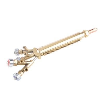 China Cutting Oxygen Acetylene Cutting Torch Kit Brass And Nozzle Long Metal Handle Heavy Duty Portable Stainless Steel Tube for sale