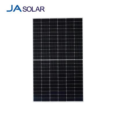 China Solar Power System JA solar Half-Cell Double Glass Module 525W 530W 545W 550W mono solar panel for sale