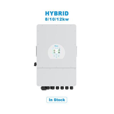 China Deye Hybrid Inverter Single phase 8Kw Hybrid Inverter SUN-8K-SG01LP1-EU 330W x 580H x232D mm for sale