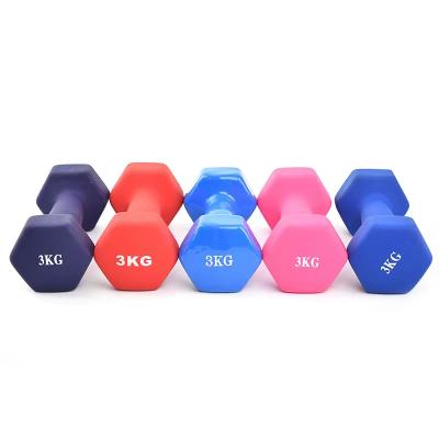 China Universal Hot Sale Muscle Strength Training Fitness Neoprene Dumbbell Hand Weight for sale