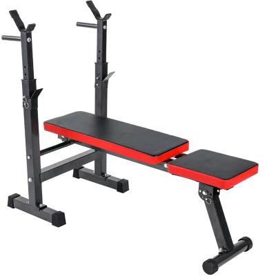 China General Professional Gym Equipment Adjustable Weight Bench With Stand Folding Flat Weight Bench for sale