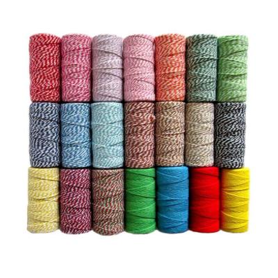 China 2mm 1mm Elastic Customized Size Colored Nylon Braided Plastic Tip Handle Rope Suppliers For Paper Bags for sale