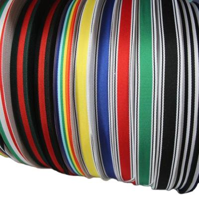 China Sustainable High Quality Custom Recycled Polyester Webbing, Polyester Webbing Tape For Garment for sale