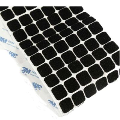 China Sustainable Hot Sale Customized Nylon Strong Adhesive Hook Dots And Loop/Rectangle/Square/Circles for sale